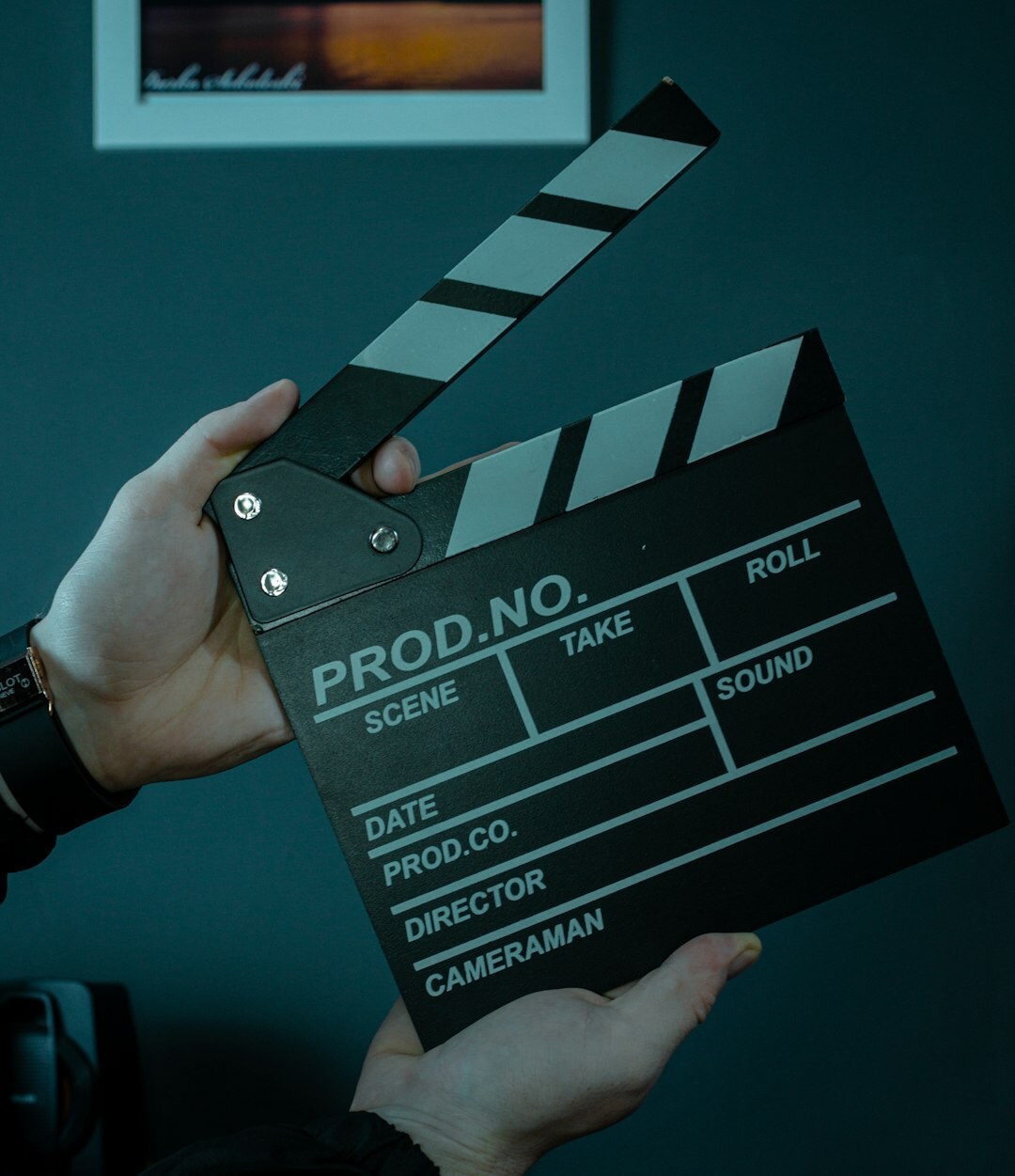 filmmaker directing scene